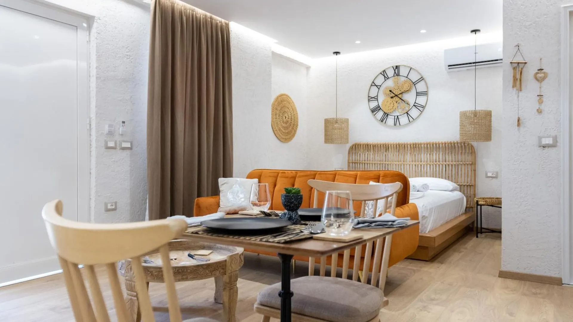 住宿加早餐酒店 Boho Central Apartment 地拉那 阿尔巴尼亚